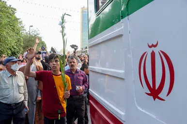 تشییع باشکوه پیکر «شهید غیرت» حمیدرضا الداغی