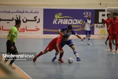 لیگ برتر فوتسال | مسابقه رکن آذین مشهد و سفیر گفتمان