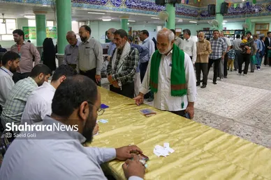 عکس‌هایی از چهاردهمین انتخابات ریاست‌جمهوری در مشهد - ۲ (۸ تیرماه ۱۴۰۳)