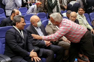 همایش تجلیل از پیشکسوتان دفاع مقدس شهرستان طرقبه شاندیز 