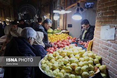 ایران زیباست | شب یلدا بازار تبریز