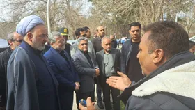بازدید شهردار مشهد و مدیرکل بازرسی خراسان رضوی از بوستان زائرپذیر غدیر مشهد + فیلم