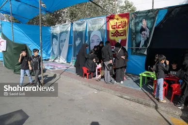 گزارش تصویری | آیین باشکوه جاماندگان اربعین در مشهد