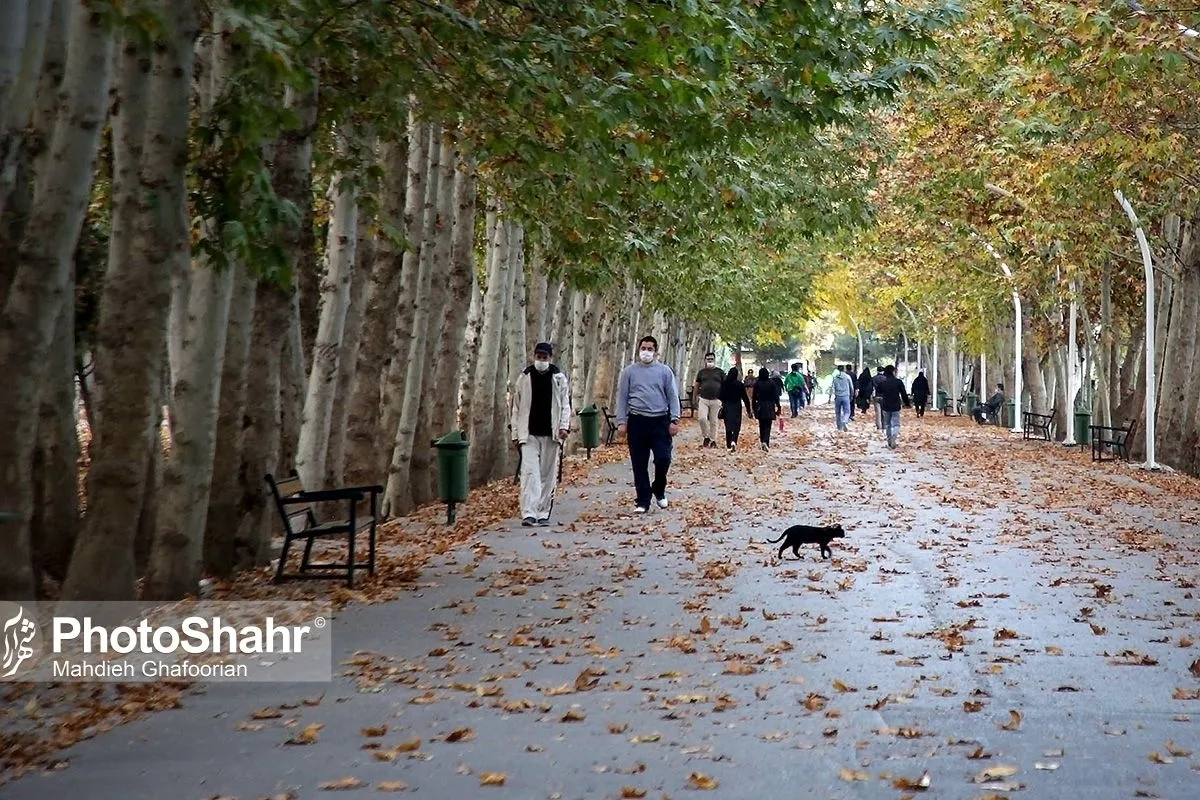 پیش‌بینی هواشناسی مشهد و خراسان رضوی امروز (چهارشنبه، ۹ مهر ۱۴۰۴) | تداوم روند کاهش دما تا اواسط هفته آینده 