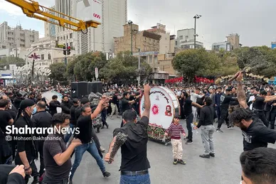 عزاداری روز شهادت امام رضا علیه اسلام در مشهد