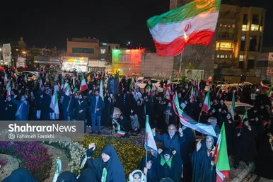 گزارش تصویری | مشهد زیر باران، به وقت استغاثه امام زمان (عج)