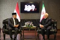رئیس مجلس در دیدار رئیس مجلس خلق اندونزی: کسی می‌تواند با آمریکا مذاکره کند که آماده جنگ باشد