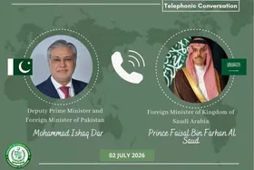گفت&zwnj;وگوی وزرای خارجه پاکستان و عربستان درباره مذاکرات دوحه