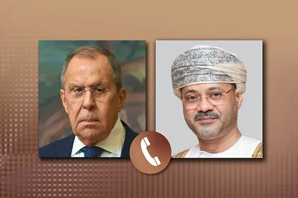 وزیران خارجه عمان و روسیه