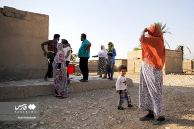 خسارات زلزله در روستاهای هرمزگان