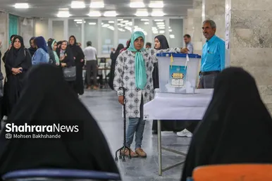 عکس‌هایی از انتخابات ریاست جمهوری در مشهد- ۵