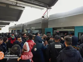 ثبت رکورد جدید در جابه&zwnj;جایی مسافر توسط قطار شهری مشهد در مراسم تشییع پیکر سردار سلیمانی