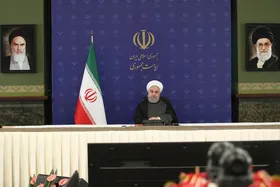 روحانی:  از مردم می&zwnj;خواهم با ماسک زدن از کادر درمان تشکر کنیم