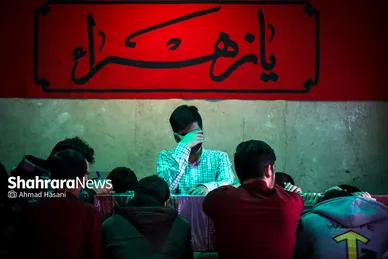مراسم وداع با پیکر شهید مدافع حرم، محمد رضا بیات