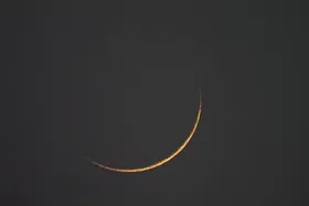 رؤیت&zwnj;پذیری هلال ماه رمضان در شامگاه ۲۴ فروردین ۱۴۰۰
