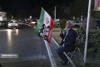 گزارش تصویری | دویست‌وهشتمین شب حماسه حضور مردم مشهد در سنگر خیابان (۲ مهر ۱۴۰۵)