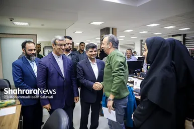 بازدید استاندار خراسان رضوی از موسسه فرهنگی شهرآرا