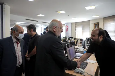 بازدید مدیران شهری از روزنامه شهرآرا به مناسبت روز خبرنگار