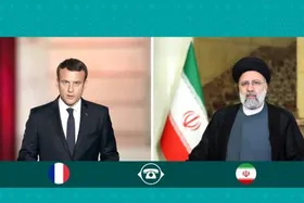 گفتگوی تلفنی ۹۰ دقیقه&zwnj;ای رئیسی و ماکرون | گروه&zwnj;های تروریستی، تجزیه&zwnj;طلب و معاندان، اطلاعات غلط به اروپا دادند