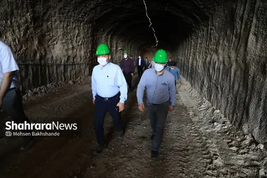 بازدید اعضای شورای اسلامی شهر مشهد از خطوط قطار شهری مشهد