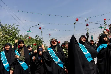 گلباران حرم مطهر رضوی