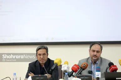 گزارش تصویری | نشست خبری معاون مالی و پشتیبانی شهرداری مشهد