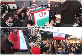 آغاز مراسم وداع با پیکر سردار شهید سلیمانی از کاظمین