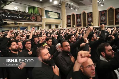 اولین شب مراسم عزاداری حضرت اباعبدالله‌الحسین(ع) در حسینیه امام‌خمینی(ره)
