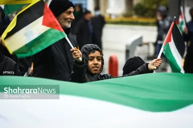 گزارش تصویری | راهپیمایی جمعه نصر و جشن پیروزی مقاومت فلسطین در مشهد
