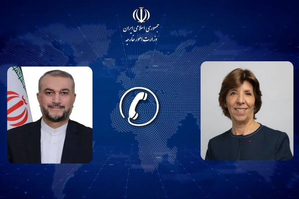 امیرعبداللهیان در گفتگو با وزیر خارجه فرانسه: سپاه به‌عنوان حافظ امنیت کشور خط قرمز ماست