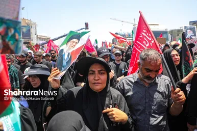 گزارش تصویری | تشییع پیکر امام شهید در تهران (۱۵ تیر ۱۴۰۵) - ۳