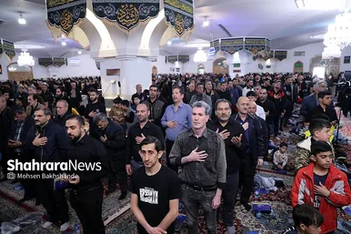 مراسم احیای ناشنوایان در حرم مطهر امام رضا(ع)