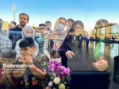 بازگشت اولین کاروان حجاج خراسانی