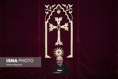 گزارش تصویری | مراسم میلاد حضرت مسیح (ع) در کلیسای مریم مقدس - تهران
