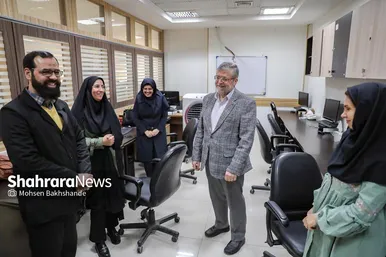 بازدید شهردار مشهدمقدس از موسسه شهرآرا