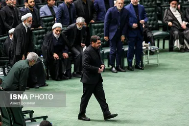 عکس‌هایی از آغاز مجلس دوازدهم توسط هیئت رئیسه سنی