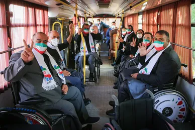 دیدار قهرمانان المپیک و پارالمپیک ایران در بازی‌های ۲۰۲۰ توکیو با رهبر معظم انقلاب