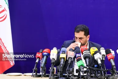 دومین نشست خبری سید عبدالله ارجائی شهردار مشهد