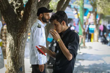  گرمای هوا در مشهد