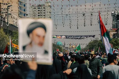 راهپیمایی روز قدس در مشهد (۱۷ فروردین ۱۴۰۳)