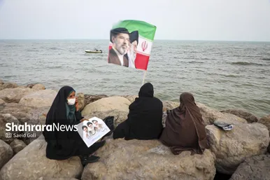 گزارش تصویری | زنجیره ۵ کیلومتری جان‌فدایان ایران در سواحل بندرعباس