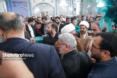 گزارش تصویری | آیین گرامیداشت شهدای خدمت در حرم امام‌رضا(ع) (۱۸ اردیبهشت ۱۴۰۴)
