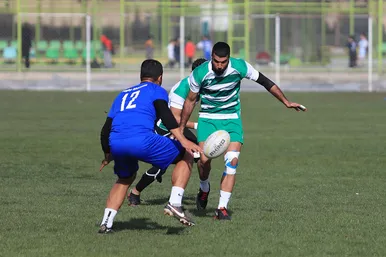 مسابقه دوستانه راگبی بین تیم ملی عراق و منتخب خراسان رضوی