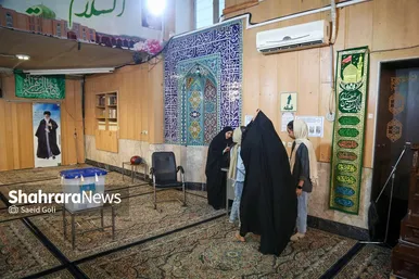 عکس‌هایی از انتخابات ریاست جمهوری در مشهد - ۴