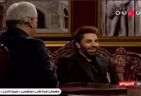 ماجرای خیارخوردن علی لهراسبی قبل از کنسرت در دورهمی+فیلم