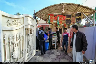 هم‌قدم با زائران کربلا در کنار فرات