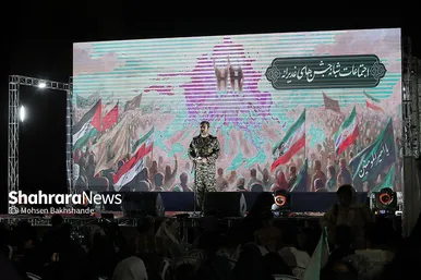 گزارش تصویری | نودودومین شب حضور مردم مشهد در خیابان