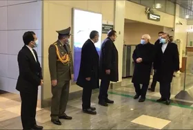 ظریف وارد مسکو شد