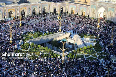 برگزاری مراسم پر فیض دعای عرفه در مشهد