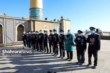 آیین سنتی «صلا» در حرم مطهر رضوی